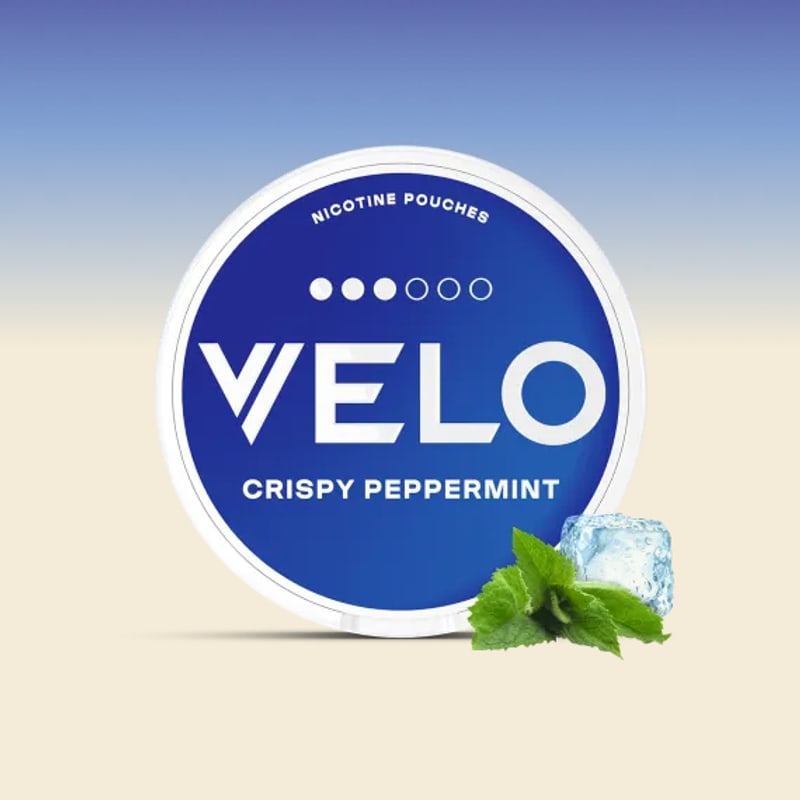 קופסת פאוצ'י ניקוטין VELO Crispy Peppermint