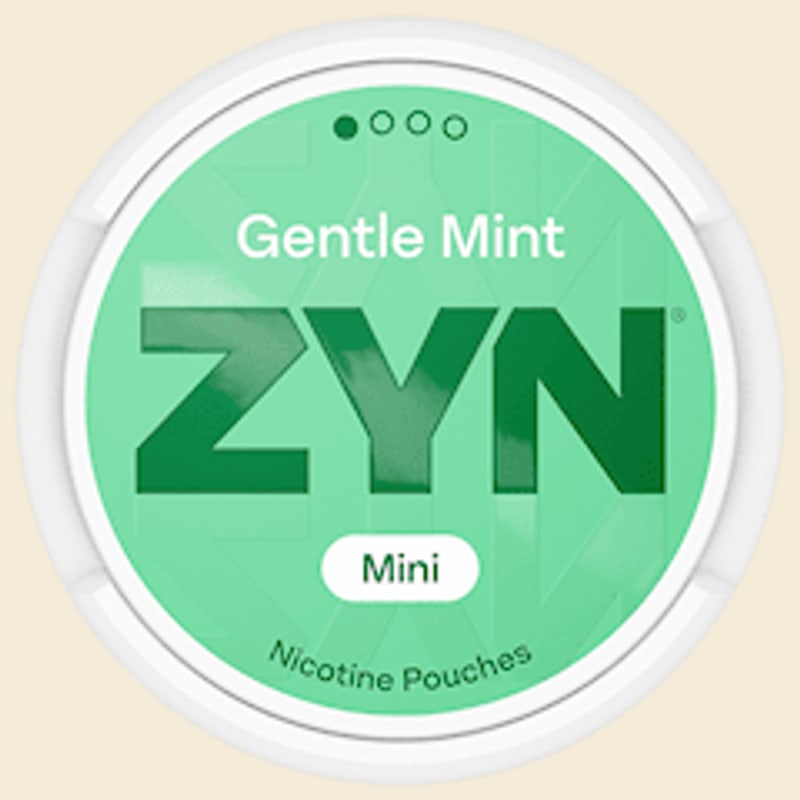 קופסת פאוצ'י ניקוטין ZYN Gentle Mint